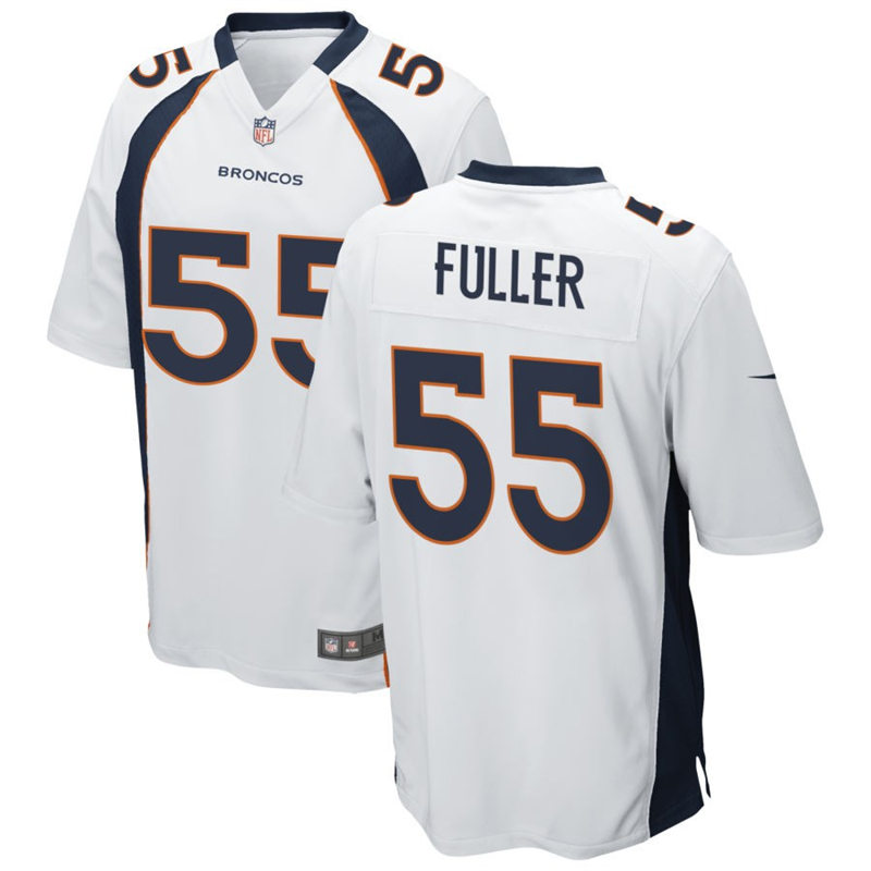 Mens Denver Broncos #55 Kyle Fuller Nike White Vapor Untouchable Limited Jersey