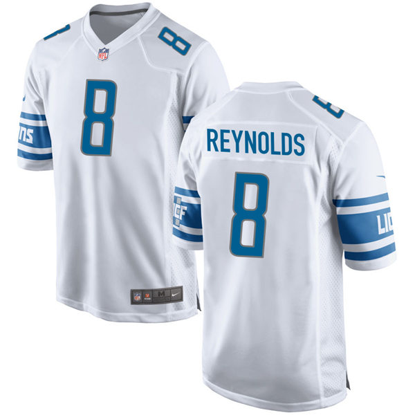 Mens Detroit Lions #8 Josh Reynolds Nike White Vapor Untouchable Limited Jersey