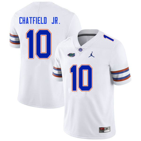 Mens Florida Gators #10 Andrew Chatfield Jr.  (2)