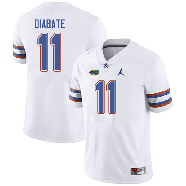 Mens Florida Gators #11 Mohamoud Diabate -w