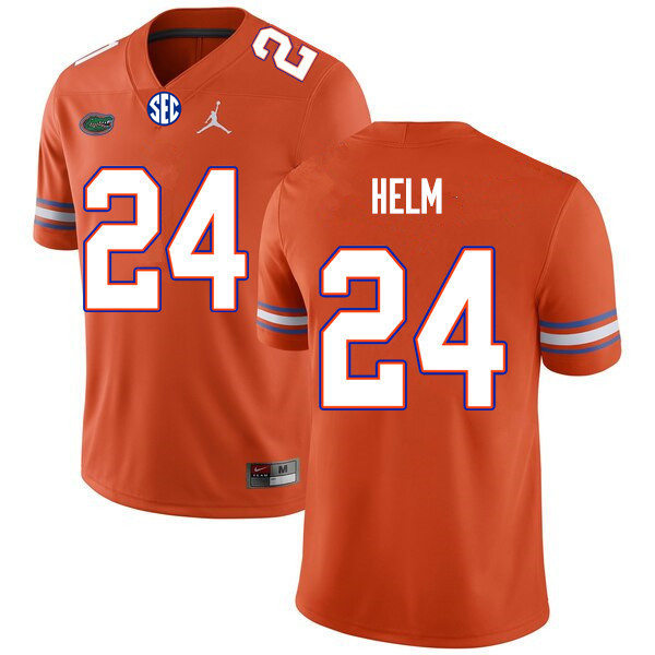 Mens Florida Gators #24 Avery Helm -o