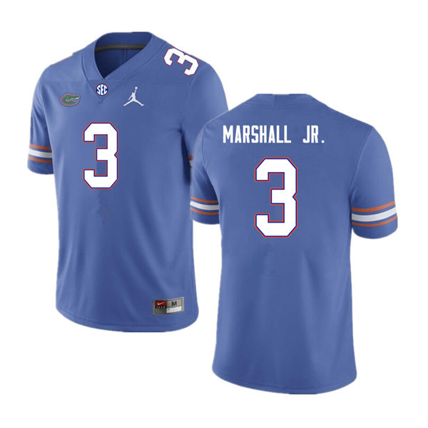 Mens Florida Gators #3 Jason Marshall Jr. (3)