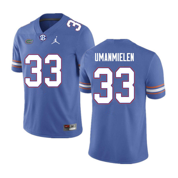 Mens Florida Gators #33 Princely Umanmielen -b