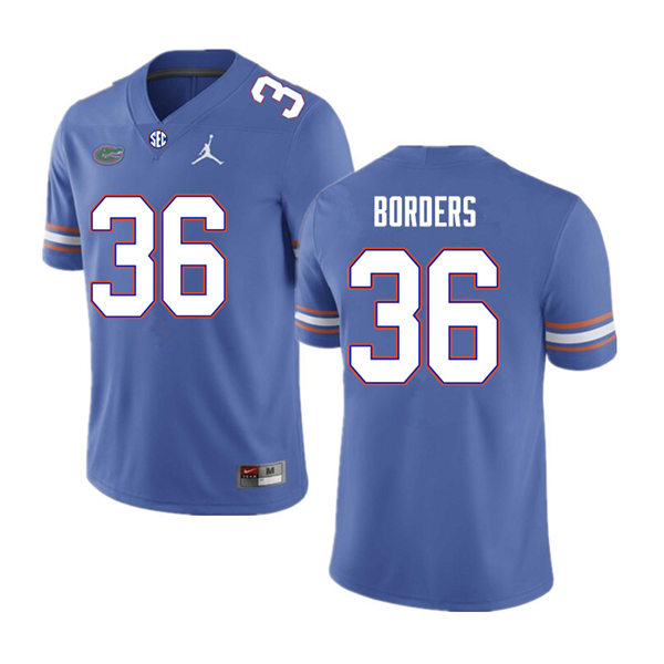 Mens Florida Gators #36 Chief Borders -b