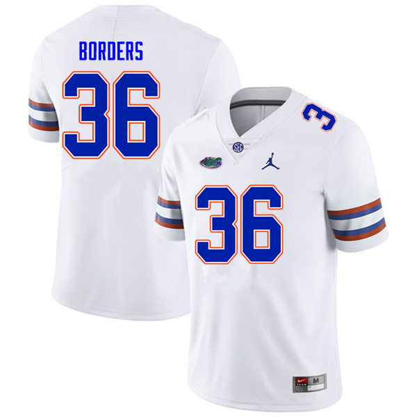 Mens Florida Gators #36 Chief Borders -w