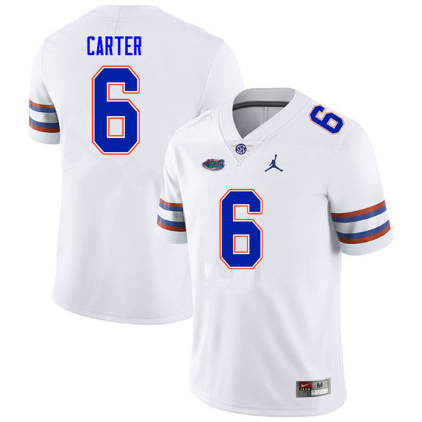 Mens Florida Gators #6 Zachary Carter -w