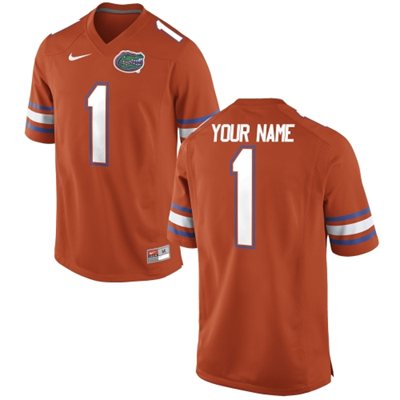 Mens Florida Gators Nike Custom Game Jersey - 2015 Orange