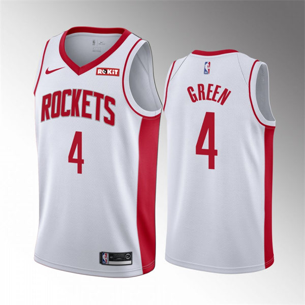 Houston Rockets Jalen Green Red Classic Edition Swingman stitched Jersey #4