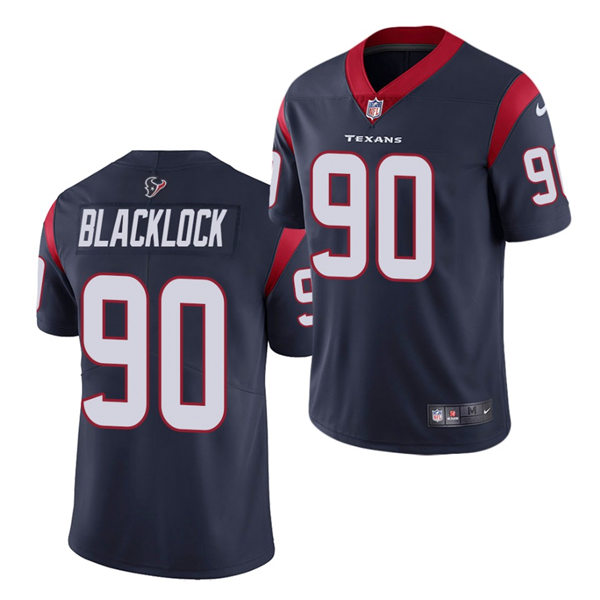 Mens Houston Texans #90 Ross Blacklock Nike Navy Color Rush Legend Jerse
