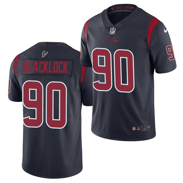 Mens Houston Texans #90 Ross Blacklock Nike Navy Color Rush Legend Jersey