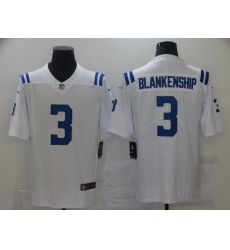 Mens Indianapolis Colts #3 Rodrigo Blankenship Nike White Vapor Limited Stitched Jersey