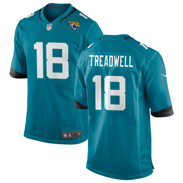 Mens Jacksonville Jaguars #18 Laquon Treadwell Nike Teal Alternate Vapor Untouchable Limited Jersey