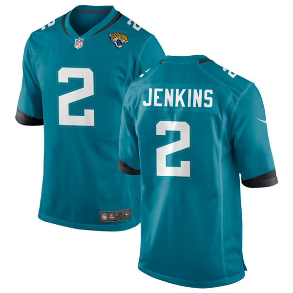 Mens Jacksonville Jaguars #2 Rayshawn Jenkins Nike Teal Alternate Vapor Untouchable Limited Jersey