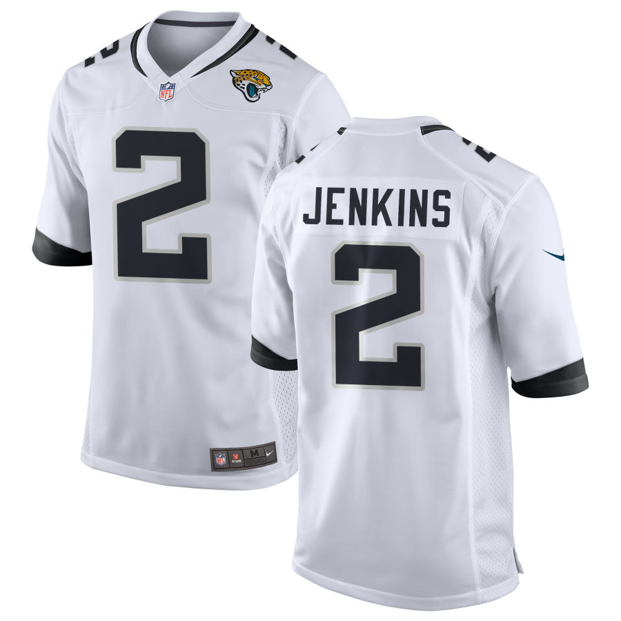 Mens Jacksonville Jaguars #2 Rayshawn Jenkins Nike White Vapor Untouchable Limited Jersey