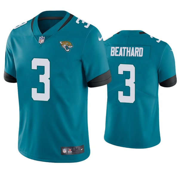 Mens Jacksonville Jaguars #3 C. J. Beathard Nike Teal Alternate Vapor Untouchable Limited Jersey