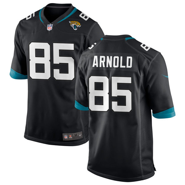 Mens Jacksonville Jaguars #85 Dan Arnold Nike Black Vapor Untouchable Limited Jersey