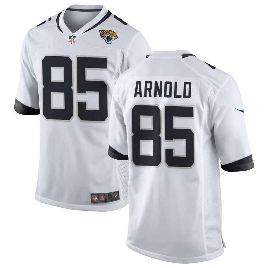 Mens Jacksonville Jaguars #85 Dan Arnold Nike White Vapor Untouchable Limited Jersey
