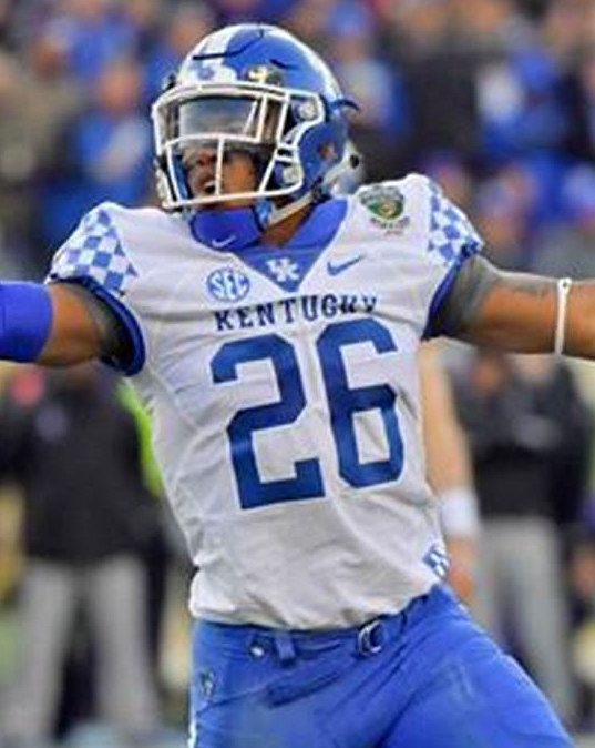 Mens Kentucky Wildcats CUSTOM  White Nike NCAA COLLEGE FOOTBALL GAME JERSEY