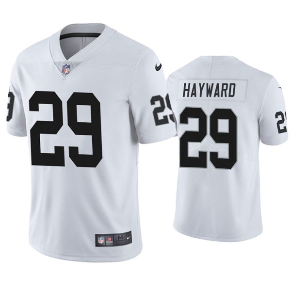 Mens Las Vegas Raiders #29 Casey Hayward Nike White Vapor Limited Jersey