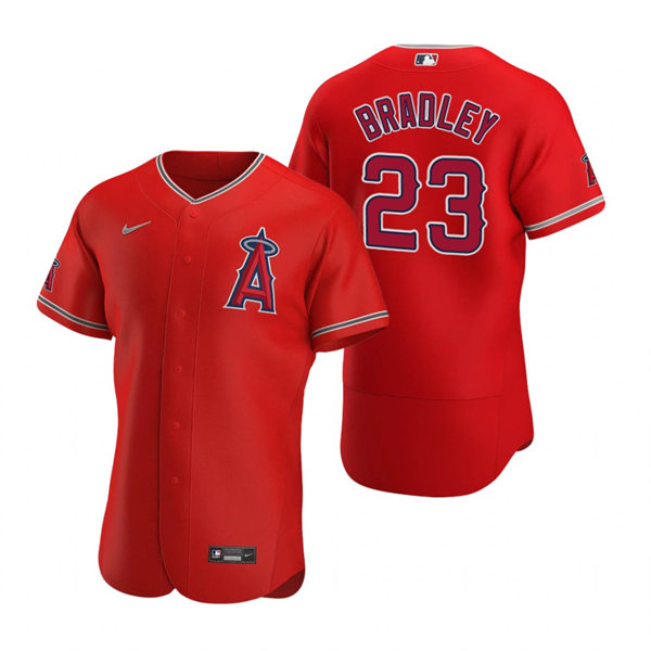 Mens Los Angeles Angels #23 Archie Bradley Nike Red Alternate 2nd FlexBase Jersey