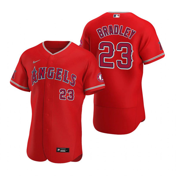 Mens Los Angeles Angels #23 Archie Bradley Nike Scarlet Alternate FlexBase Player Jersey