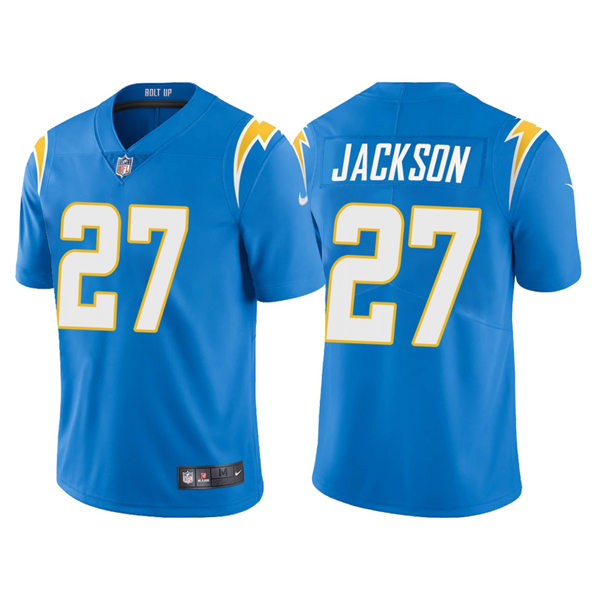 Mens Los Angeles Chargers #27 J.C. Jackson Nike Powder Blue Vapor Limited Jersey