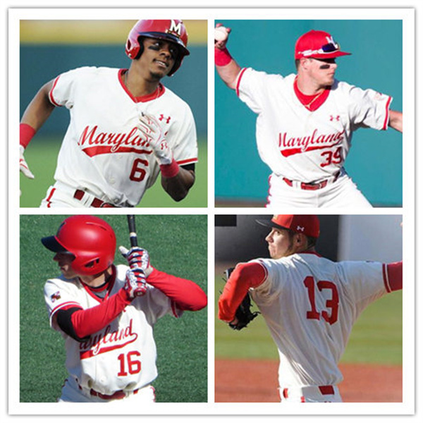 Mens Maryland Terrapins Custom LaMonte Wade Kevin Smith Sean Burke Luke Shliger Bobby Zmarzlak Benjamin Cowles Under 