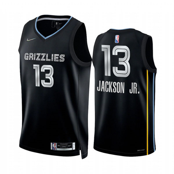 Mens Memphis Grizzlies #13 Jaren Jackson Jr. Black Select Series Rookie of the Year Swingman Jersey