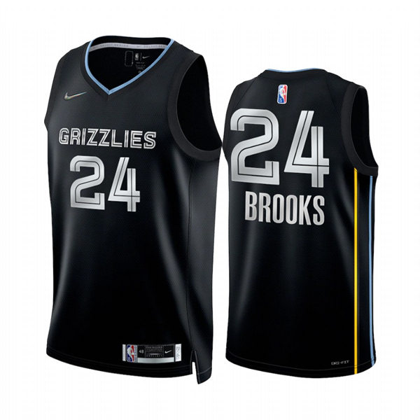 Mens Memphis Grizzlies #24 Dillon Brooks Black Select Series Rookie of the Year Swingman Jersey