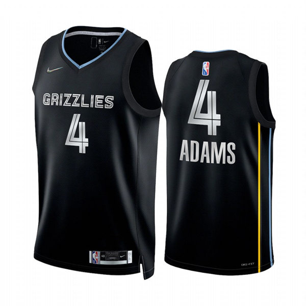 Mens Memphis Grizzlies #4 Steven Adams Black Select Series Rookie of the Year Swingman Jersey