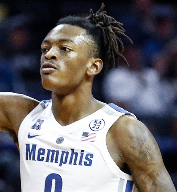 Mens Memphis Tigers #0 Earl Timberlake Nike 2020 White Memphis College Basketball Jersey