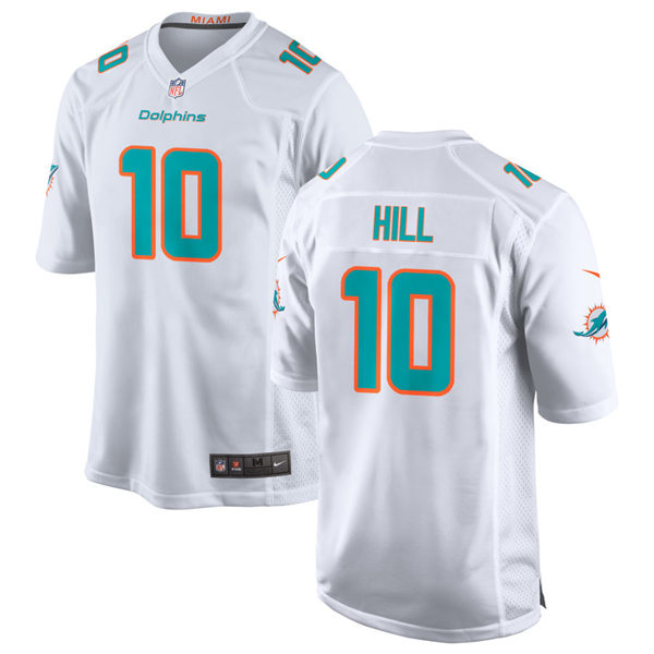 Mens Miami Dolphins #10 Tyreek Hill Nike White Vapor Untouchable Jersey