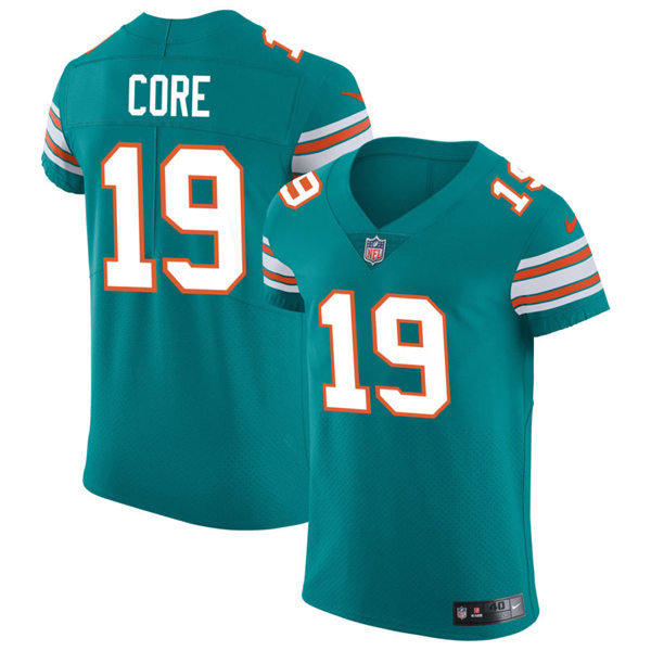Mens Miami Dolphins #19 Cody Core Nike Aqua Retro Alternate Vapor Limited Jersey