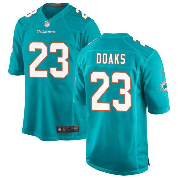 Mens Miami Dolphins #23 Gerrid Doaks Nike Aqua Vapor Limited Jersey