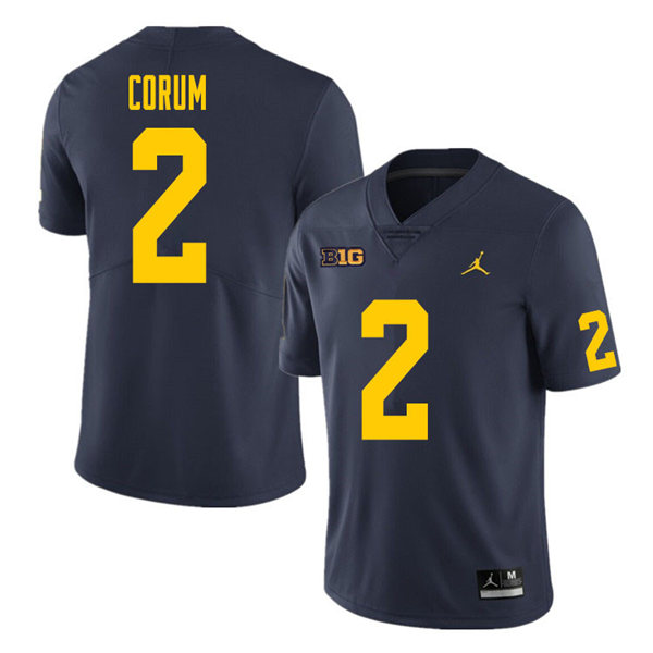 Mens Michigan Wolverines #2 Blake Corum (2)