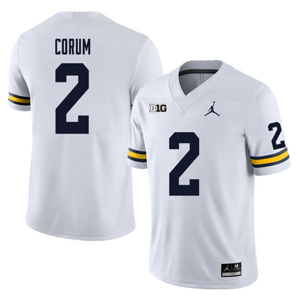 Mens Michigan Wolverines #2 Blake Corum (3)