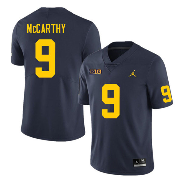 Mens Michigan Wolverines #9 J.J. Mccarthy  (2)