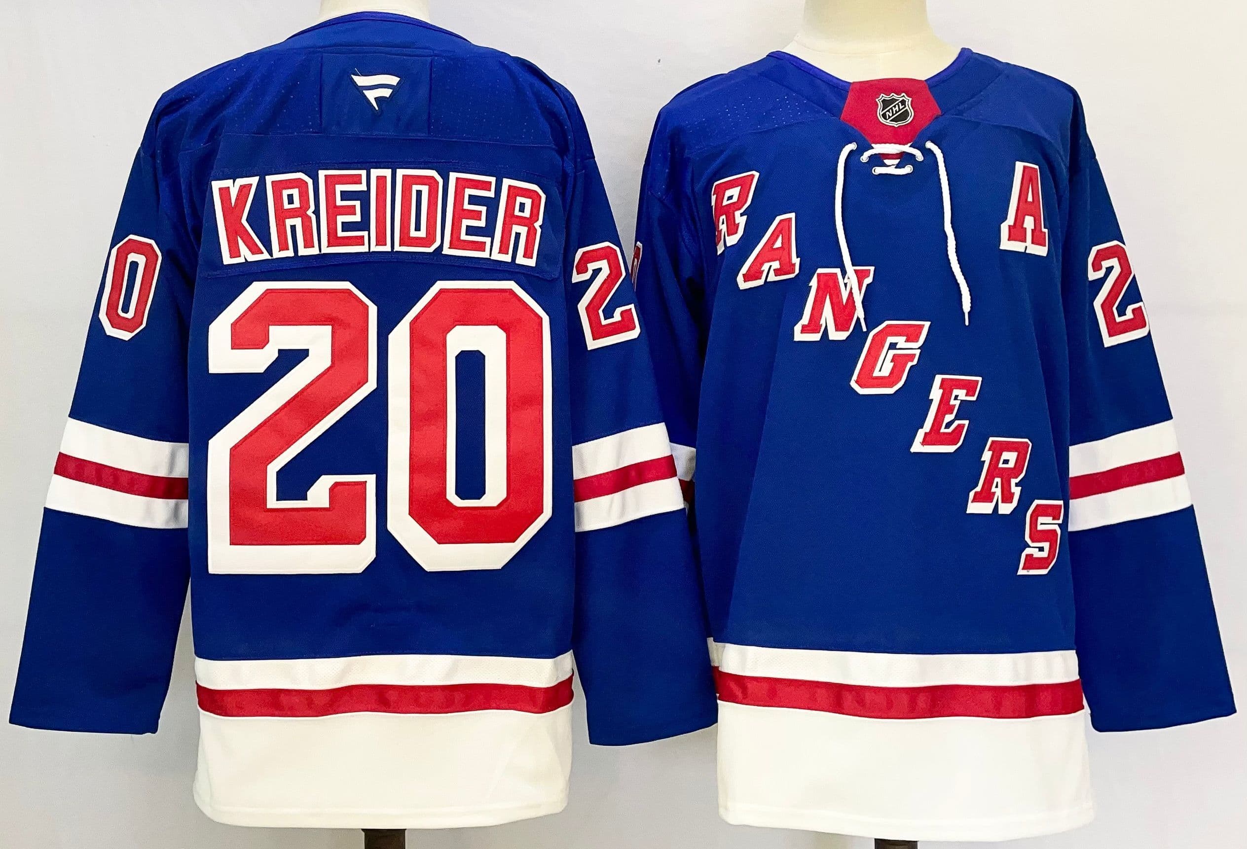 Mens New  York Rangers  #20 Chris  Kreider Fanatics