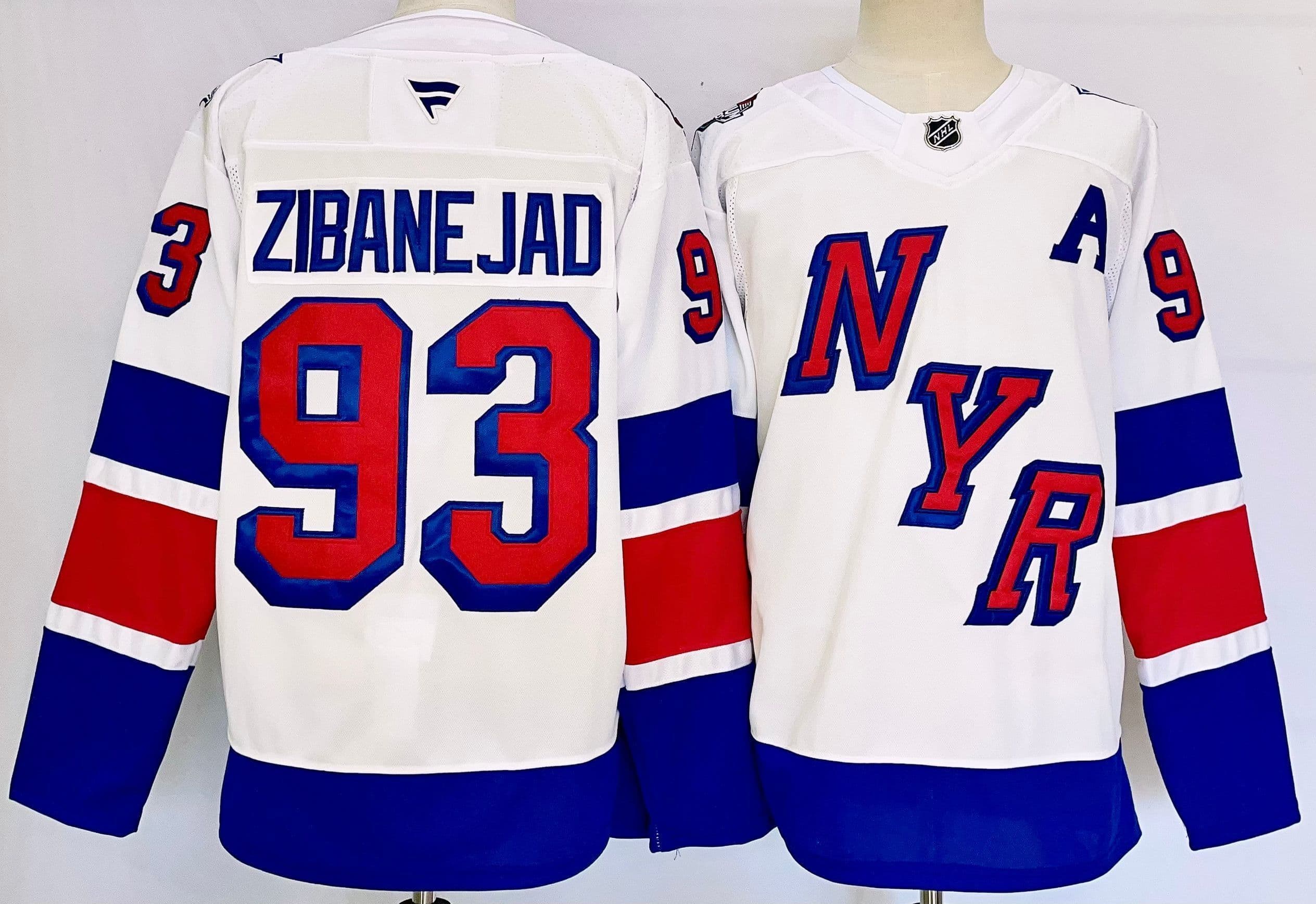 Mens New  York Rangers  #93 Mika Zibanejad Fanatics