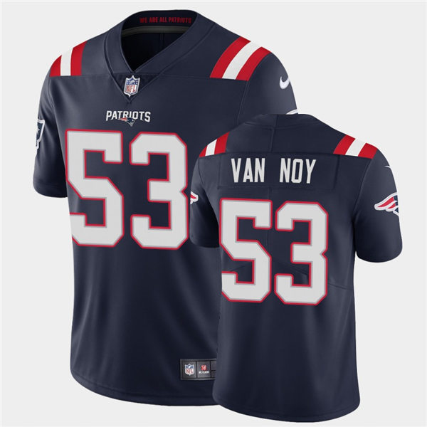 Mens New England Patriots #53 Kyle Van Noy Nike Color Rush Vapor Player Limited Jersey