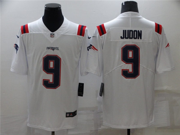 Mens New England Patriots #9 Matthew Judon Nike White Vapor Limited Jersey
