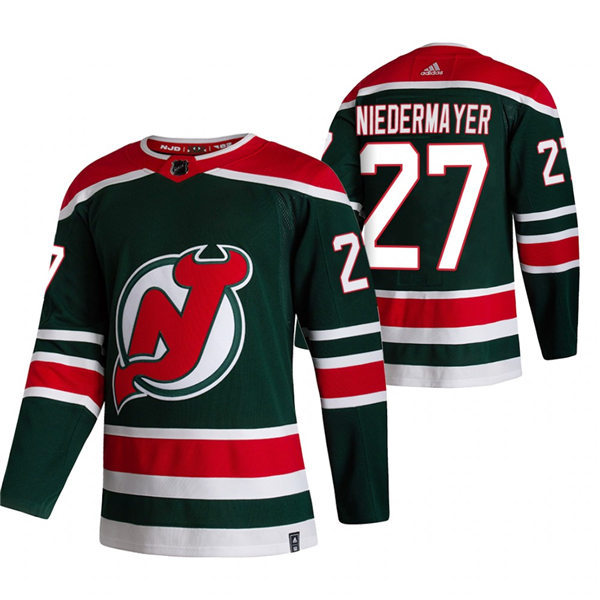 Mens New Jersey Devils Retired Player #27 Scott Niedermayer Stitched