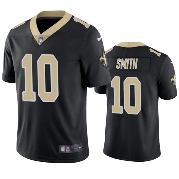 Mens New Orleans Saints #10 Tre'Quan Smith Nike Black Vapor Untouchable Limited Jersey
