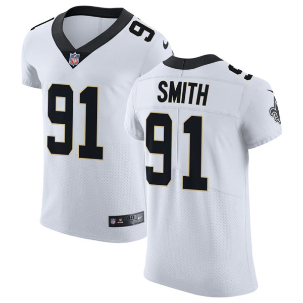 Mens New Orleans Saints Retired Player #77 Willie Roaf Nike White Vapor Untouchable Limited Jersey