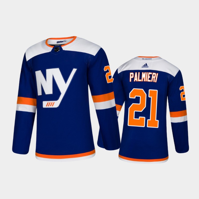 Mens New York Islanders #21 Kyle Palmieri adidas Blue Alternate Jersey Stitched