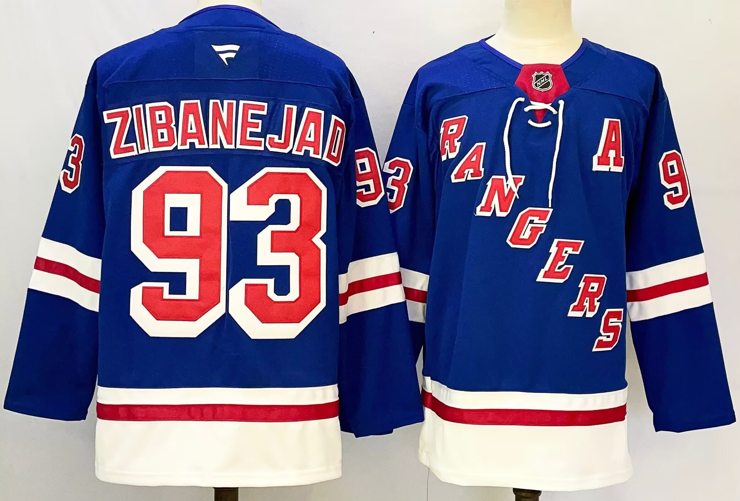 Mens New York Rangers  #93 Mika Zibanejad Fanatics