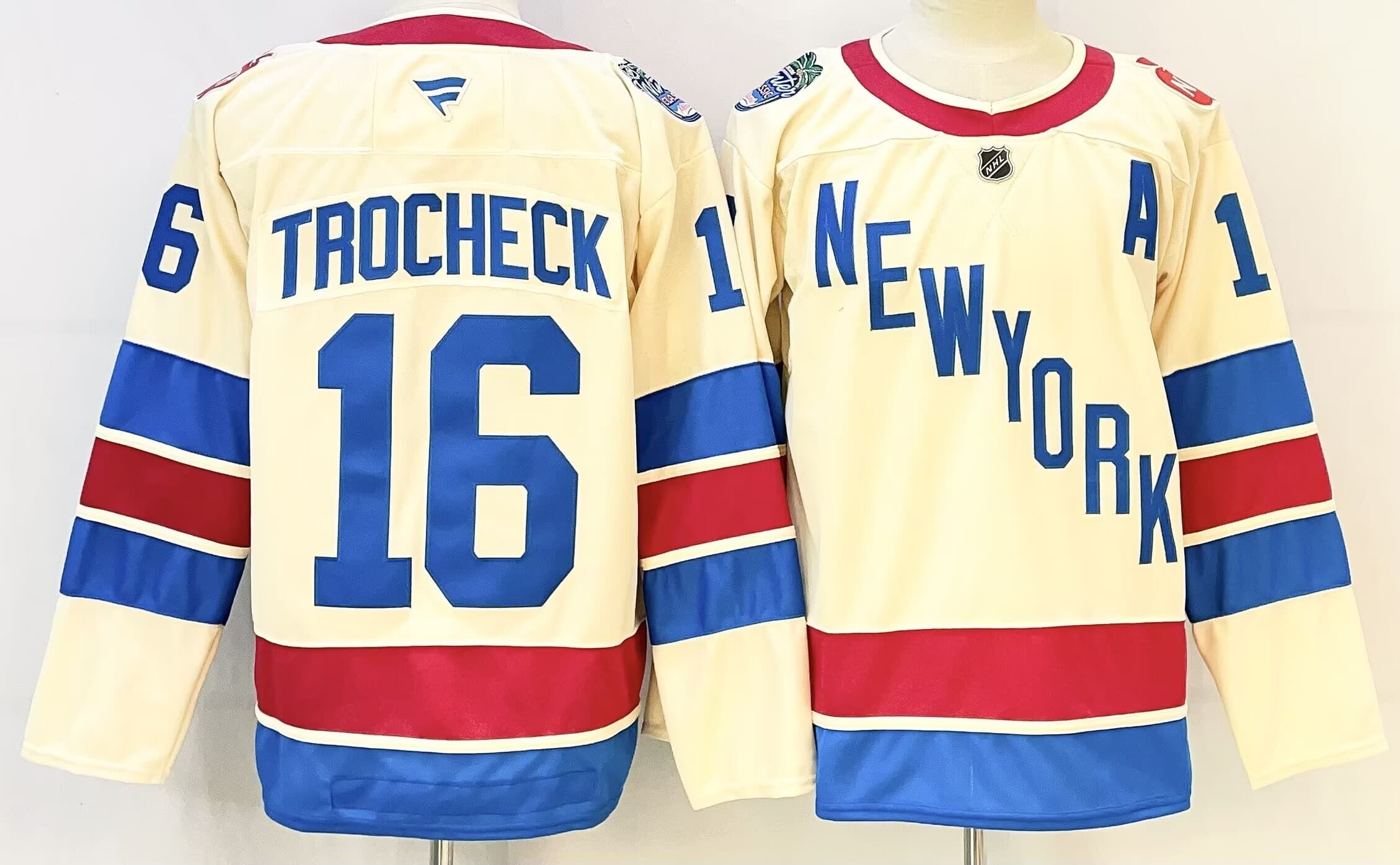 Mens New York Rangers #16 TROCHECK