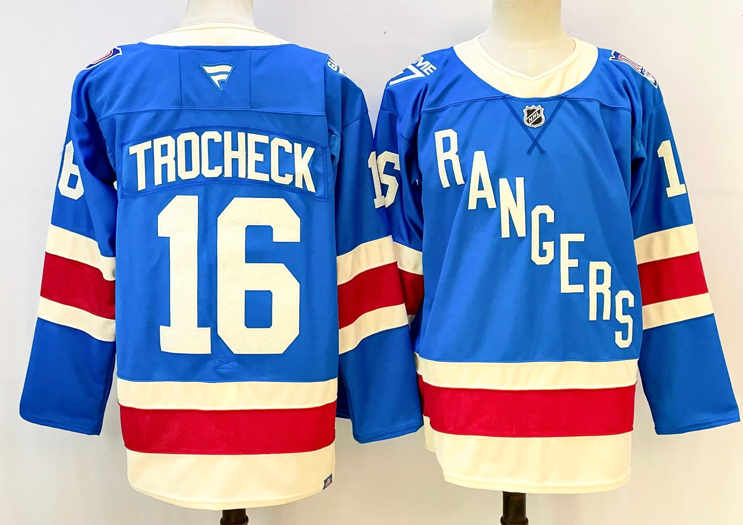 Mens New York Rangers #16 TROCHECK Mens New York Rangers #16 TROCHECK