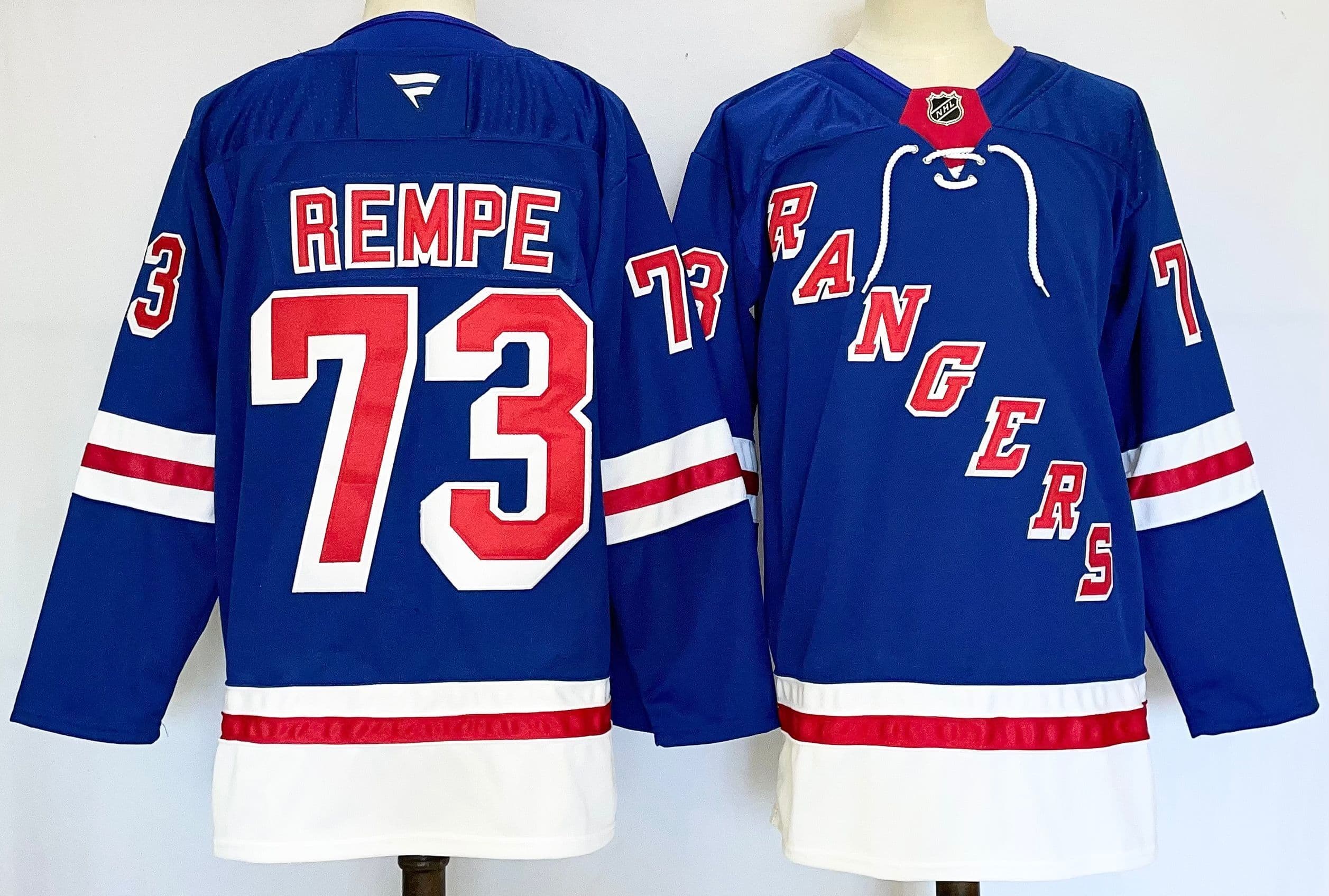 Mens New York Rangers #73 Matt Rempe Fanatics
