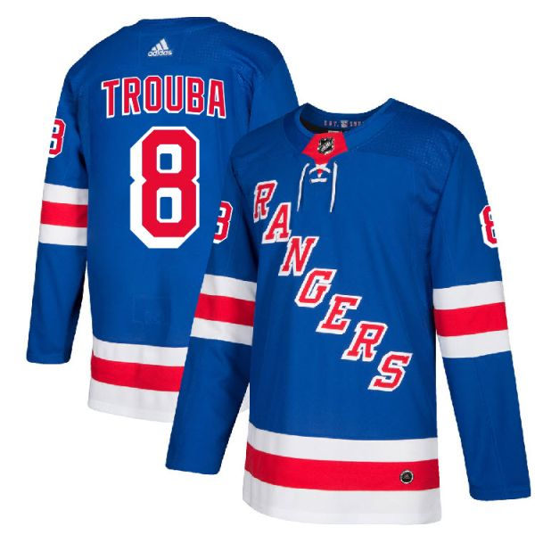 Mens New York Rangers #8 Jacob Trouba Adidas Home Royal Blue Jersey Stitched